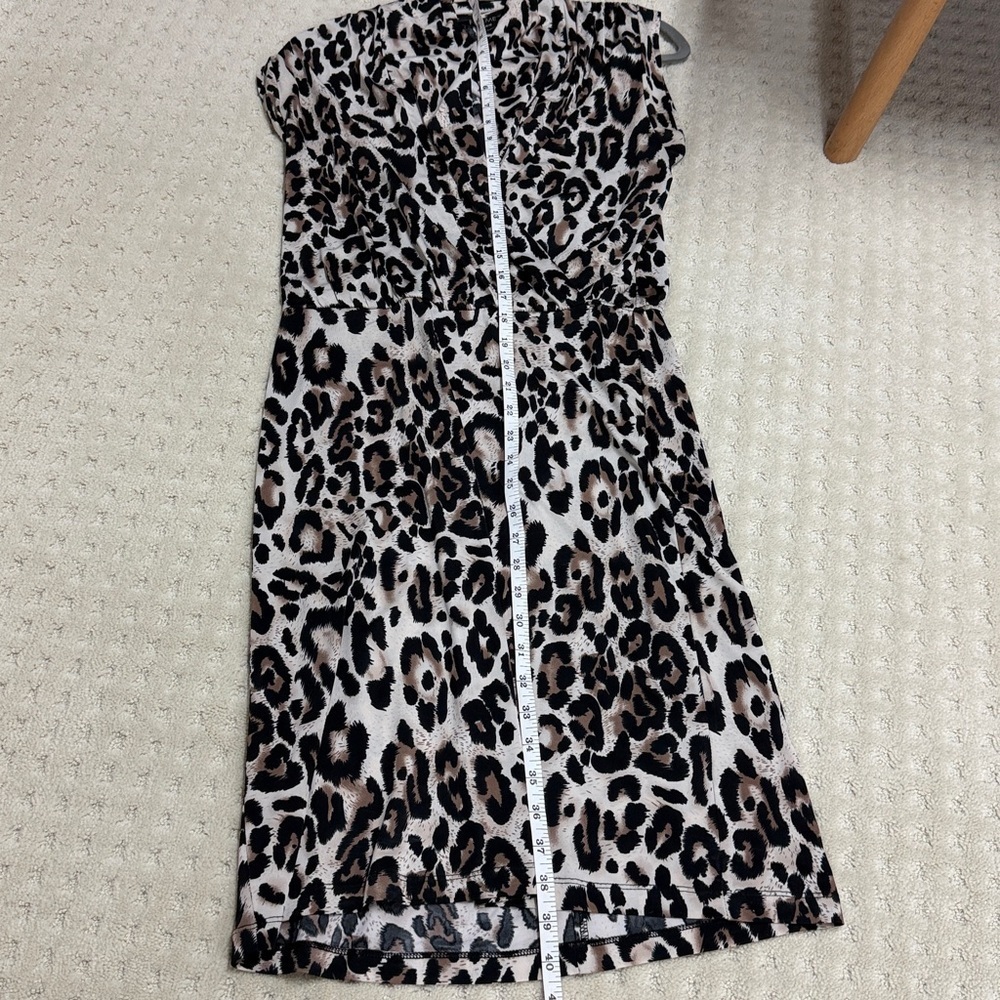 Femme Chic Leopard Print Dress, Size Medium - Picture 7 of 8